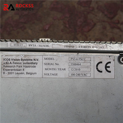 KLA-TENCOR PVI-6FSCC 5500464 ICOS VISION SYSTEMS N.V