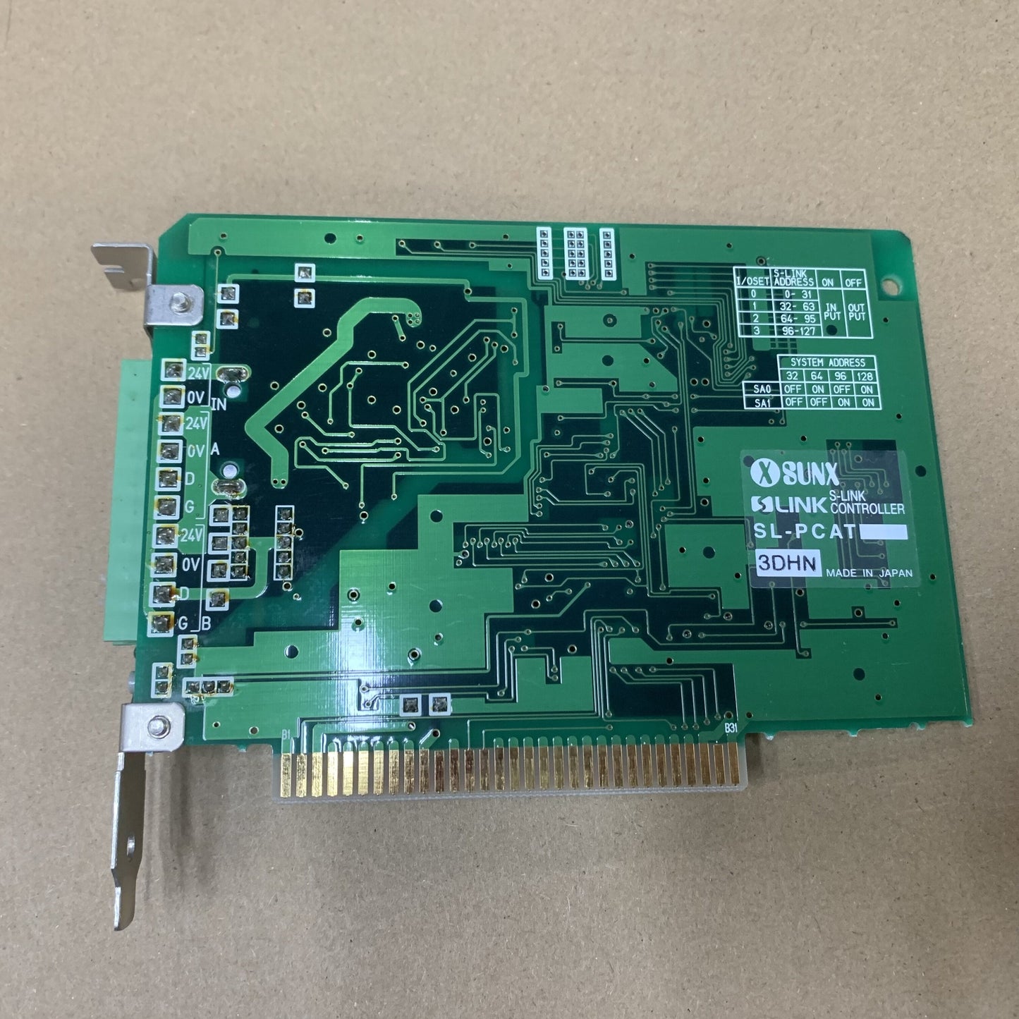 SUNX SL-PCA N338-014 Board