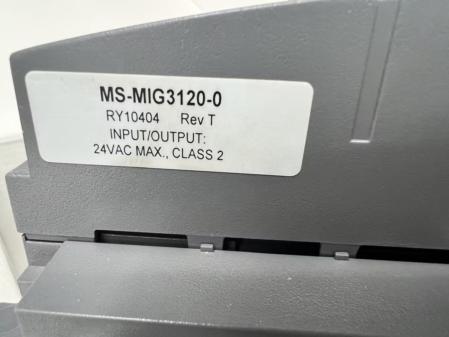 Johnson Controls MS-MIG3120-0 Metasys Integrator