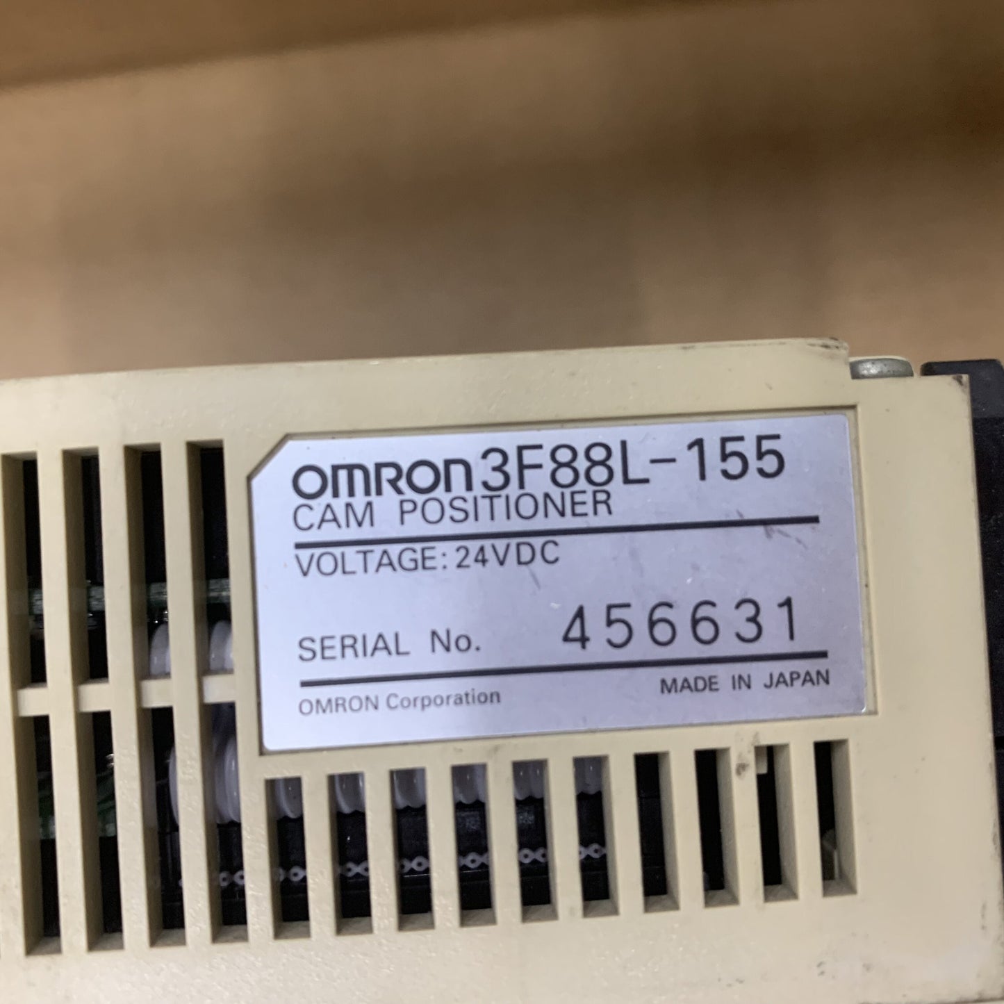 Omron 3F88L-155 Cam Positioner