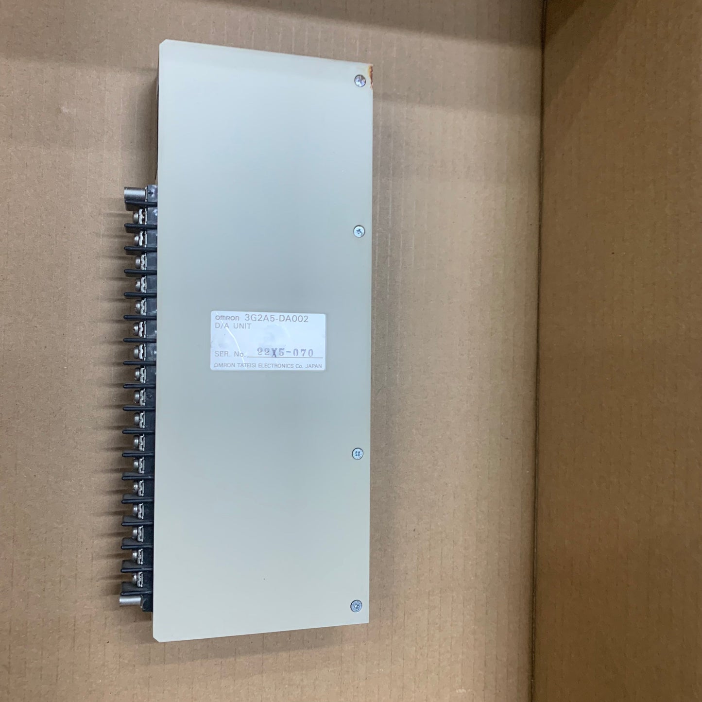 OMRON C500-DA002 D/A Unit 3G2A5-DA002