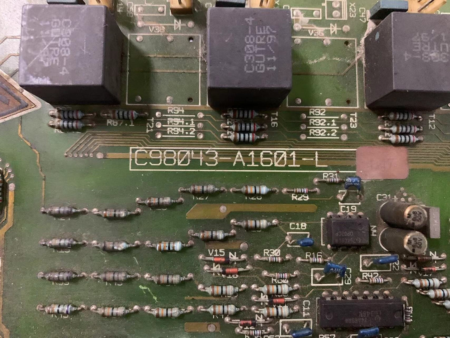 SIEMENS C98043-A1601-L DRIVE BOARD