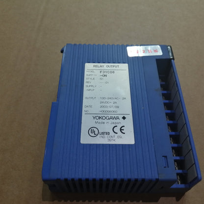 Yokogawa F3YC08-0N PLC Module