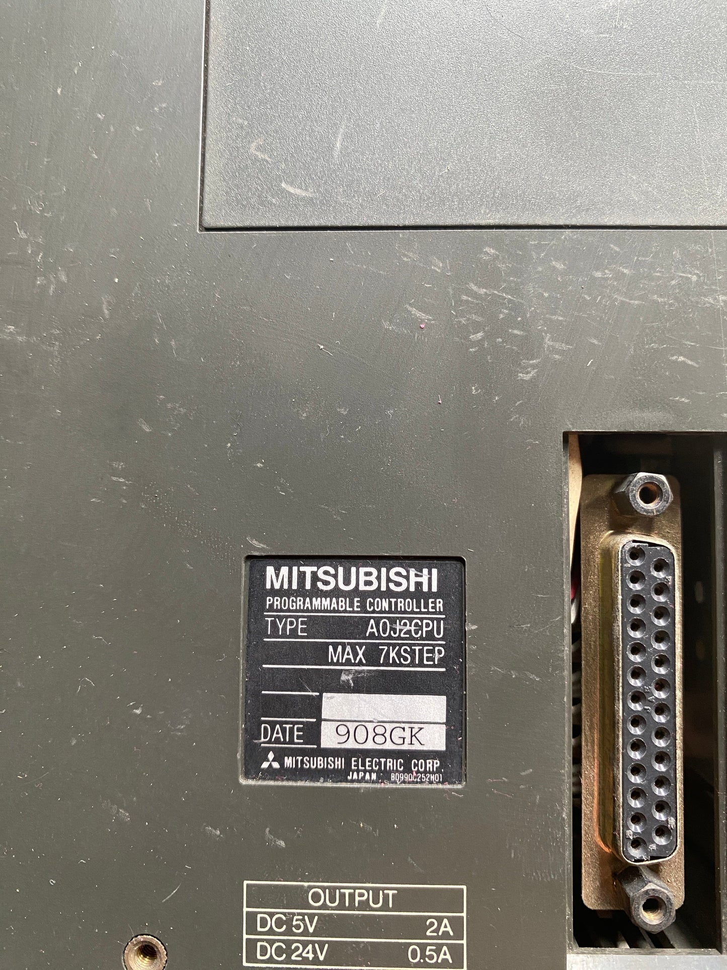 Mitsubishi A0J2CPU CPU I/O Module