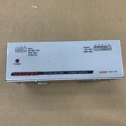 Sixnet ST-PS-024-02N Sixtrak Power Supply Module PLC