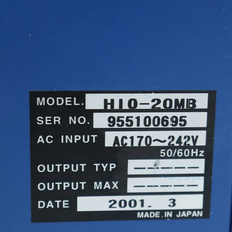 Sumitomo HI0-20MB Servo Drive