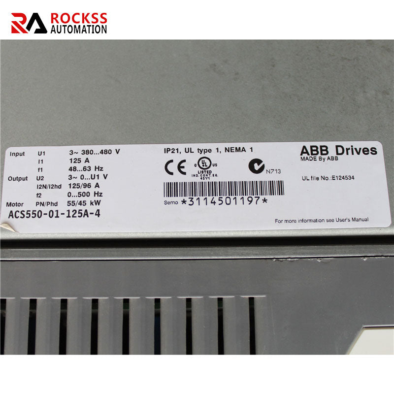 ABB ACS550-01-125A-4 Inverter