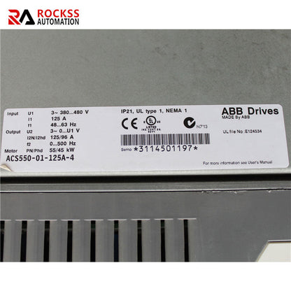 ABB ACS550-01-125A-4 Inverter