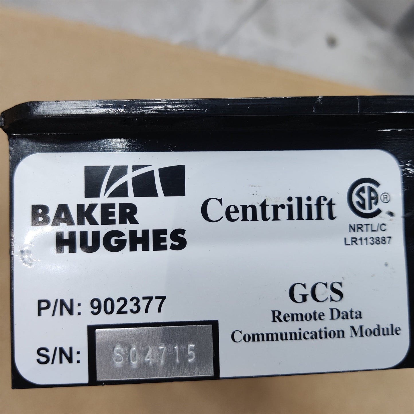 Baker Hughes 902377 Remote Data Communication Module