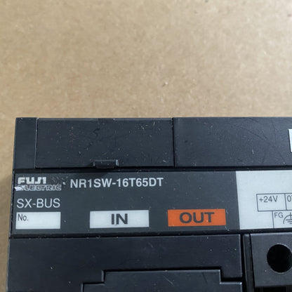 FUJI NR1SW-16T65DT I/O terminal PLC