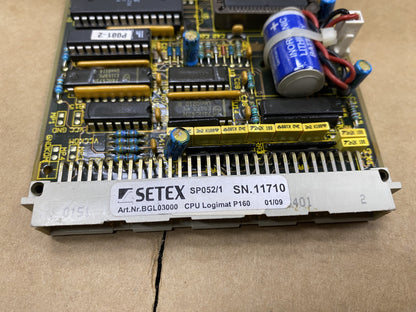 SETEX SP052/1 Control Board