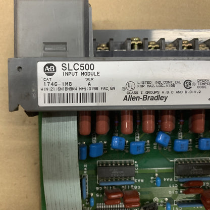 ALLEN BRADLEY 1746-IM8 SLC 8 Point Digital Input Module