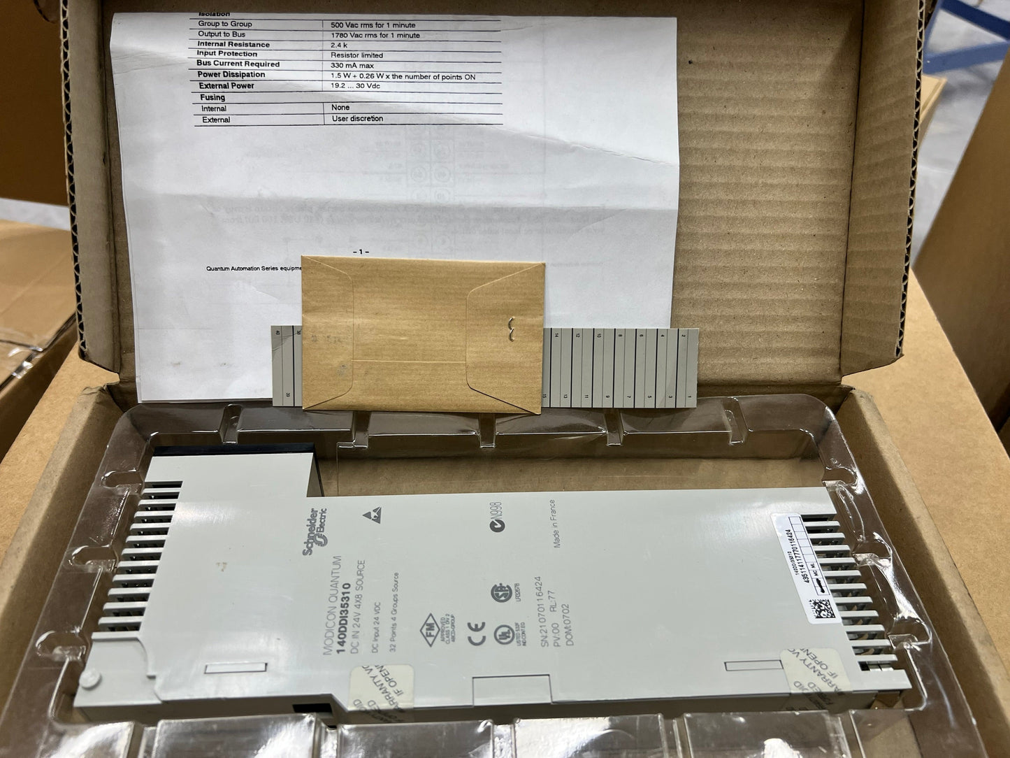 Schneider 140DDI35310 PLC Module