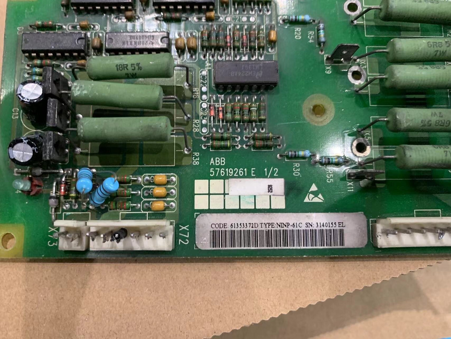 ABB ACS600 NINP-61C Board