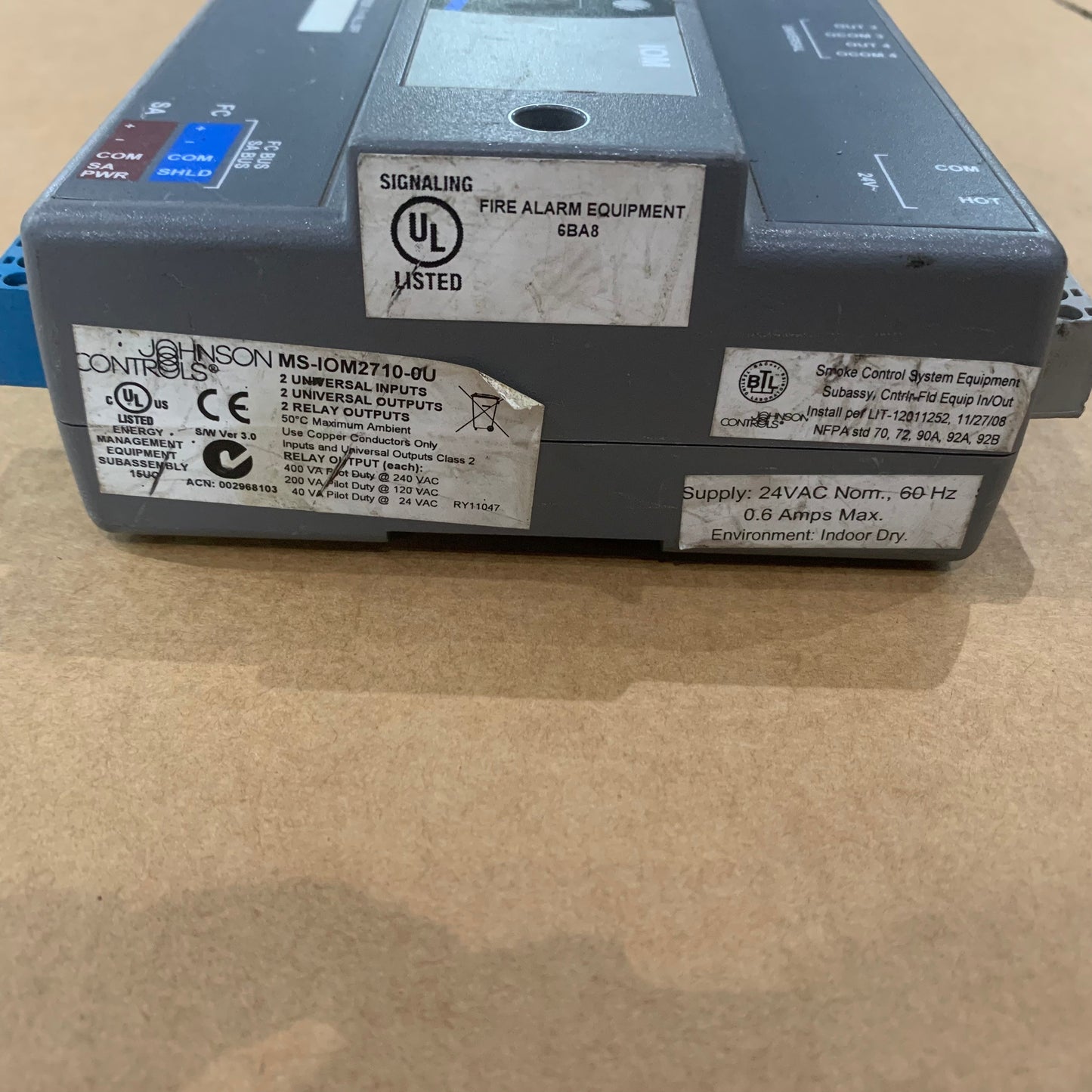 Johnson Controls MS-IOM2710-0U