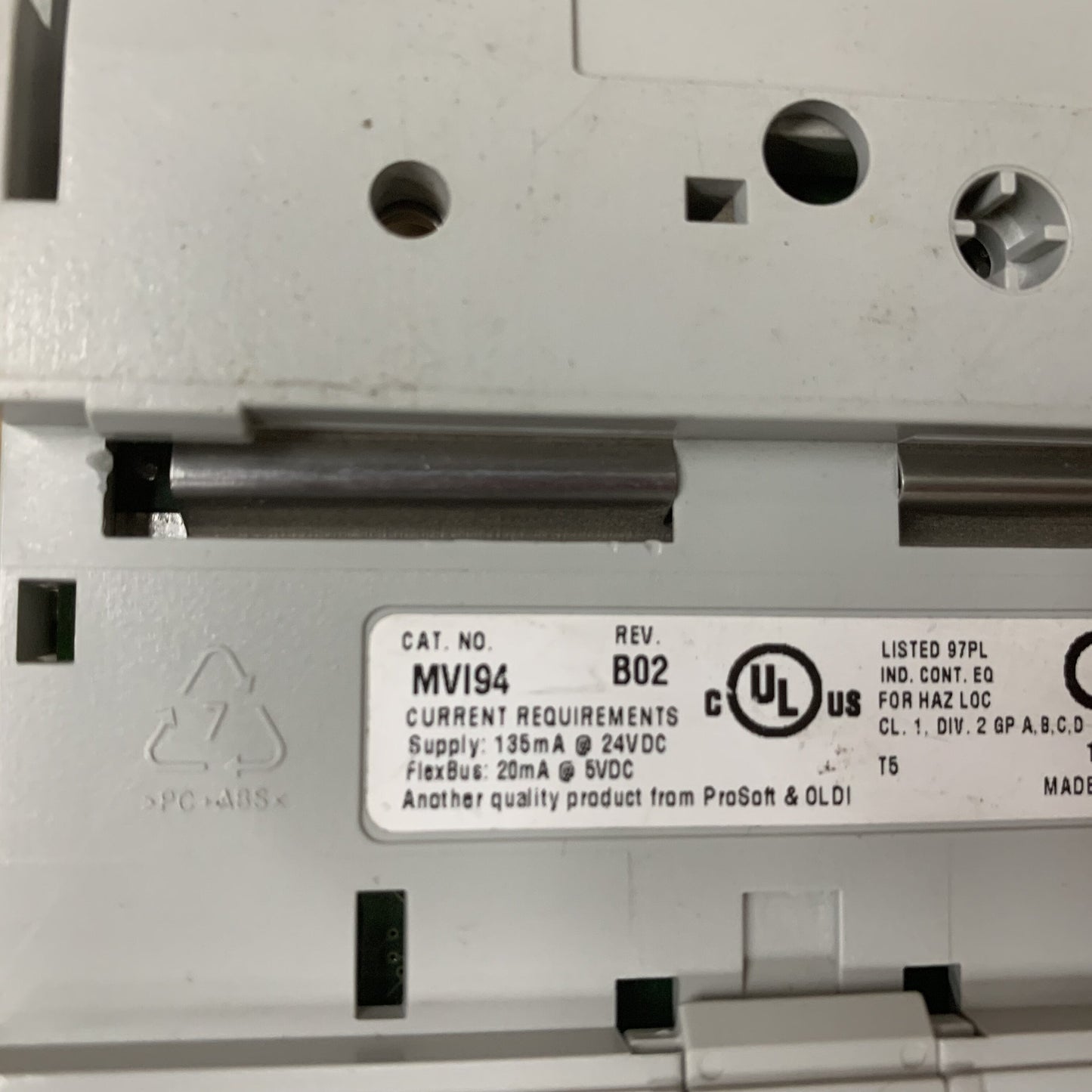 AB MVI94 B02 PLC