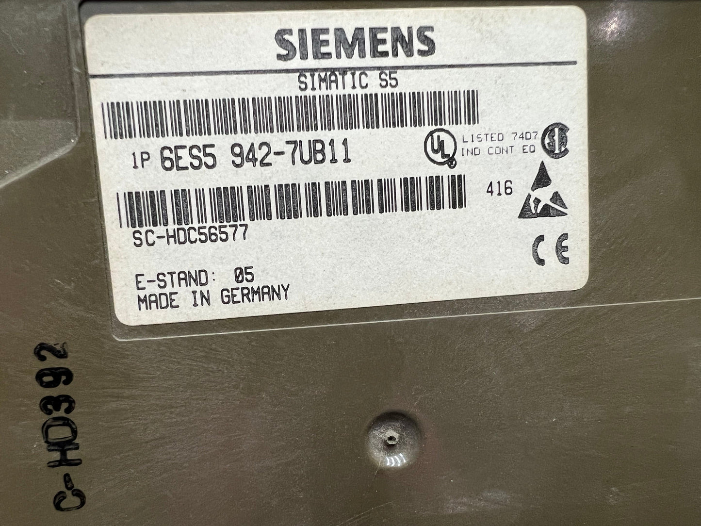 SIEMENS 6ES5942-7UB11 SIMATIC S5 CPU