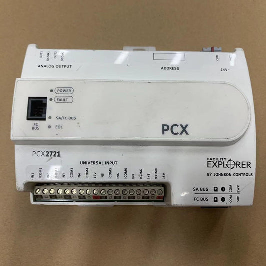 JOHNSON CONTROLS PCX2721 Facility Explorer Controller