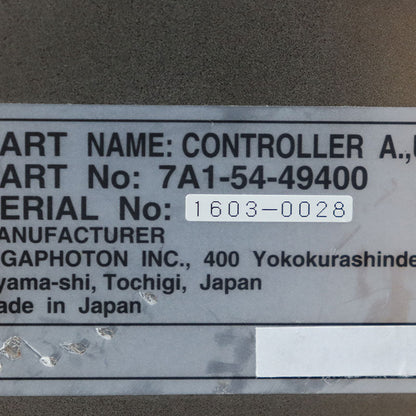 GIGAPHOTON 7A1-54-49400 CONTROLLER
