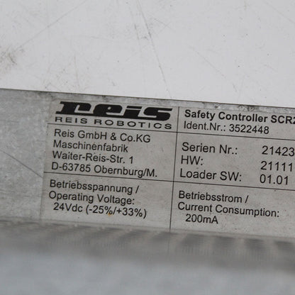Reis  SCR2 3522448 Safety Controller
