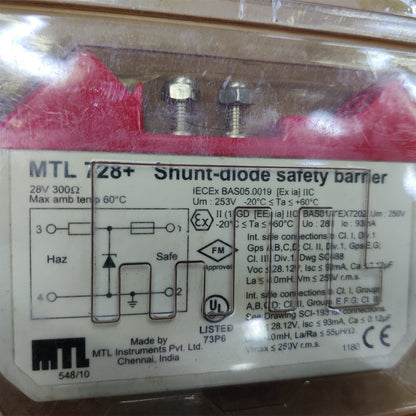 MTL728+ Safety Barrier Isolation Barrier (brand new)