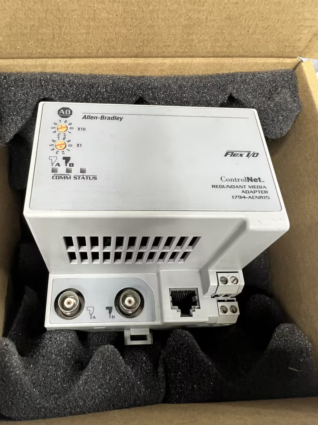 ALLEN BRADLEY 1794-ACNR15 PLC MODULE