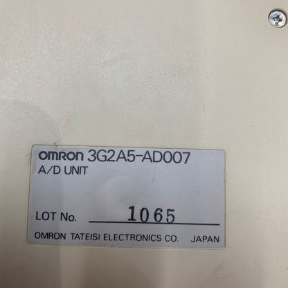 OMRON C500-AD007 A/D Unit 3G2A5-AD007