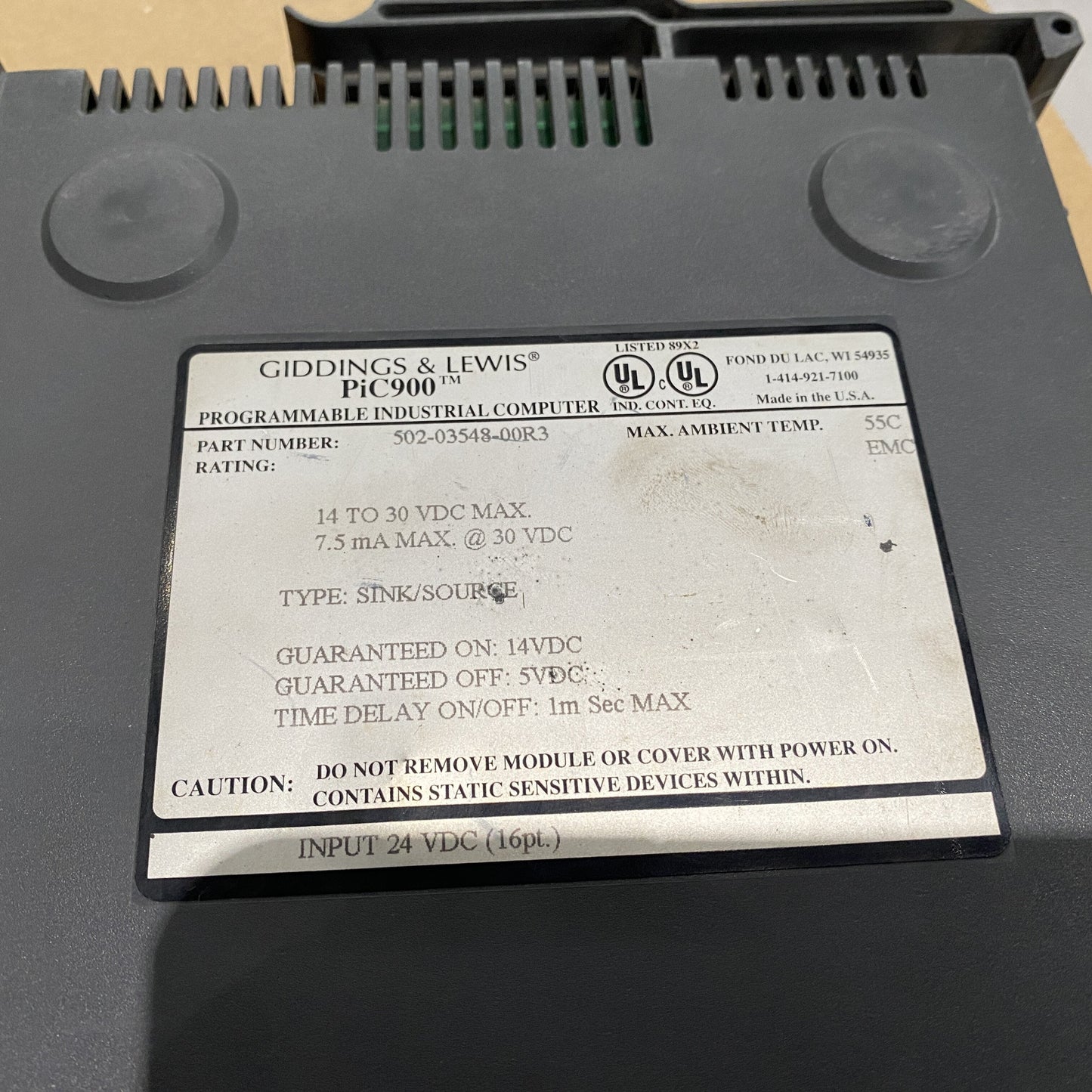 Giddings & Lewis 502-03551-02 Encoder Module