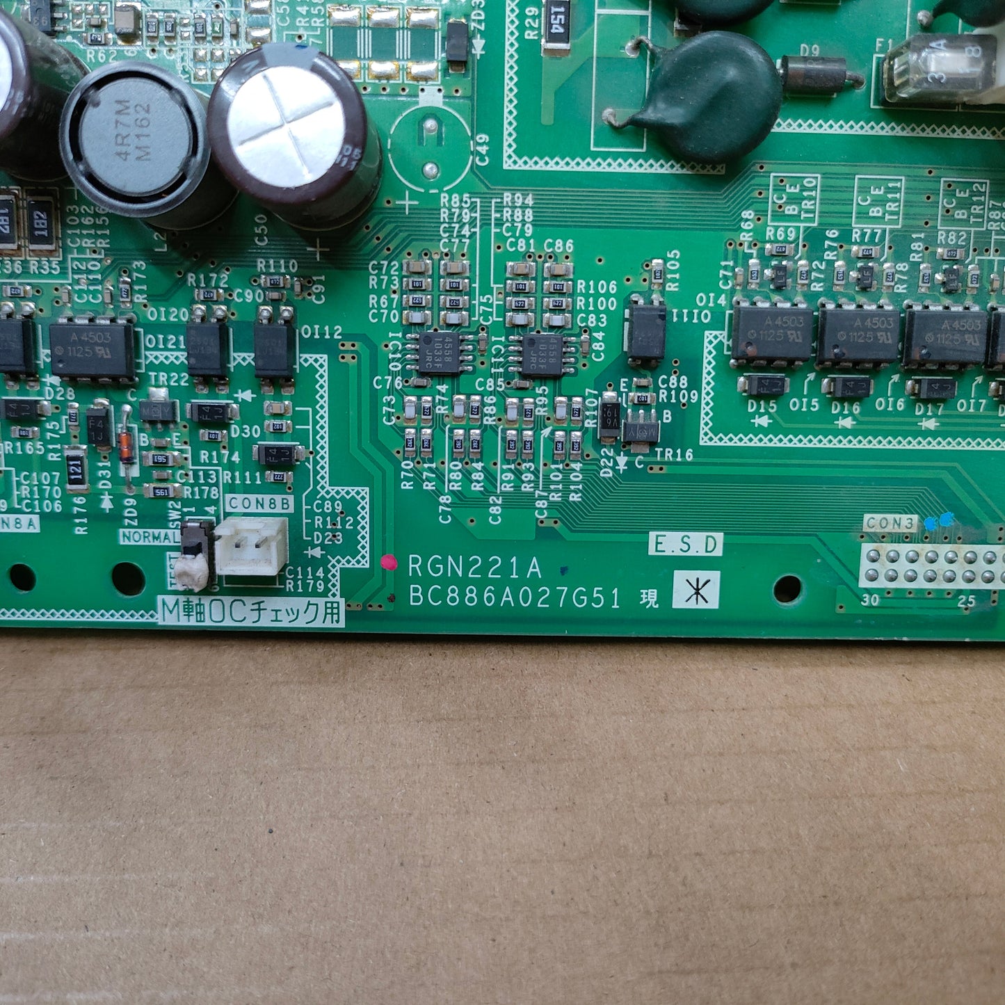 Mitsubishi RGN221A BC886A027G51 circuit board