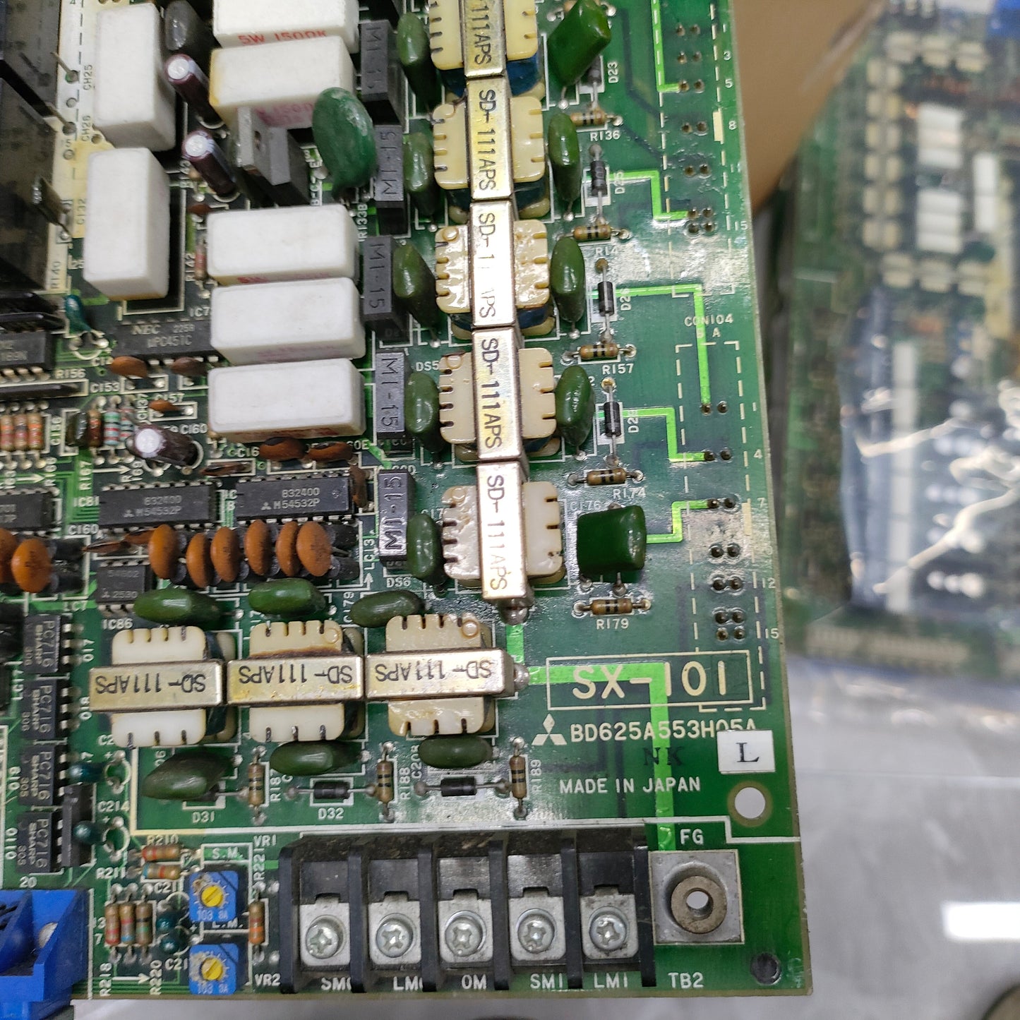 Mitsubishi SX-101 BN625A553H05A Spindle Drive Board