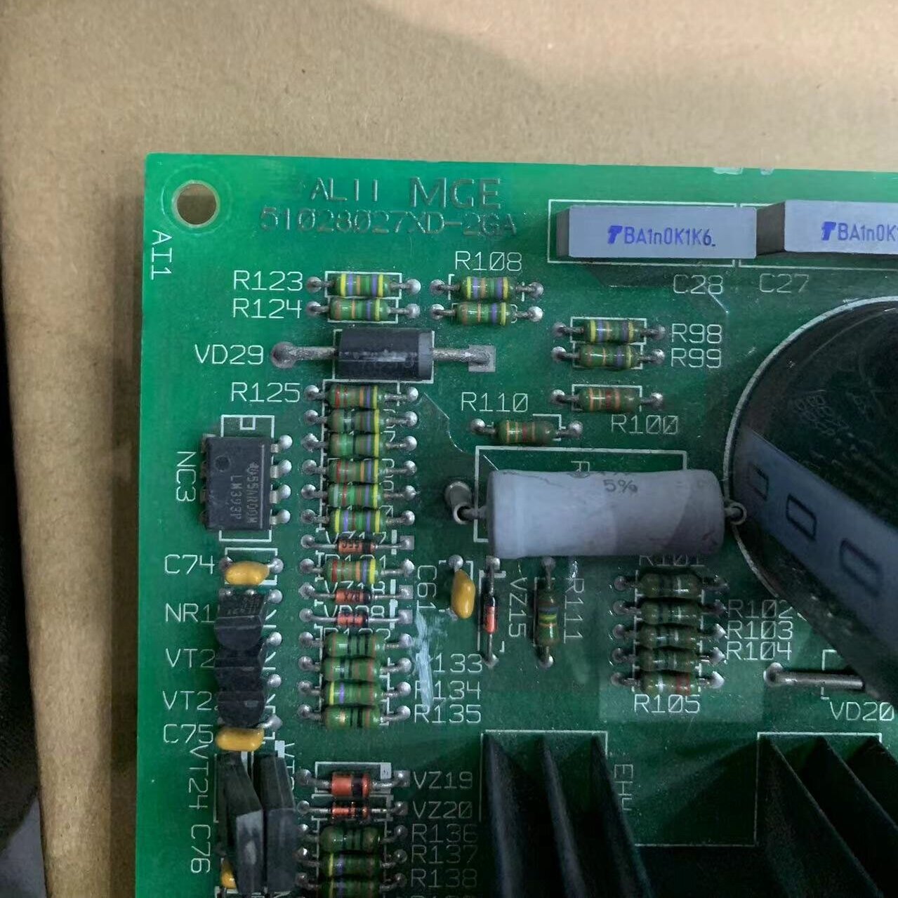 MGE ALII 51028027XD-2GA PCB BOARD