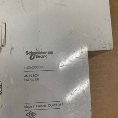 SCHNEIDER ELECTRIC 140ACI03000 ANALOG INPUT MODULE