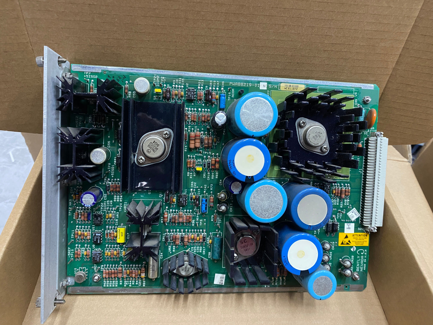 Bently Nevada PWA88219-01NS/N Power Supply