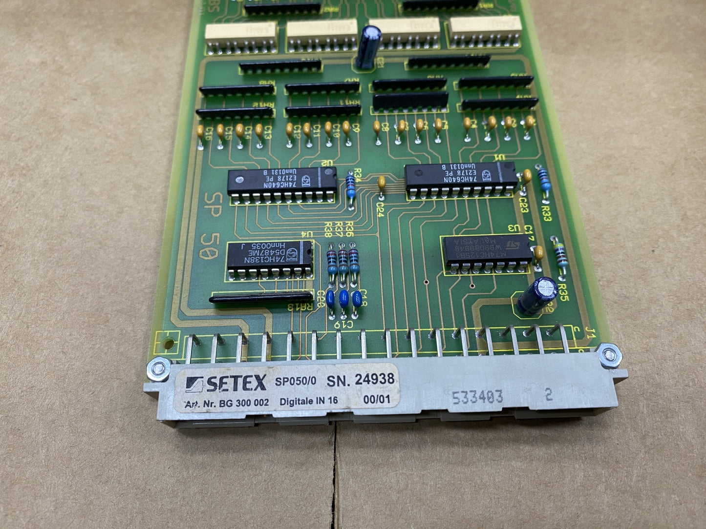 SETEX SP050/0 Control Board