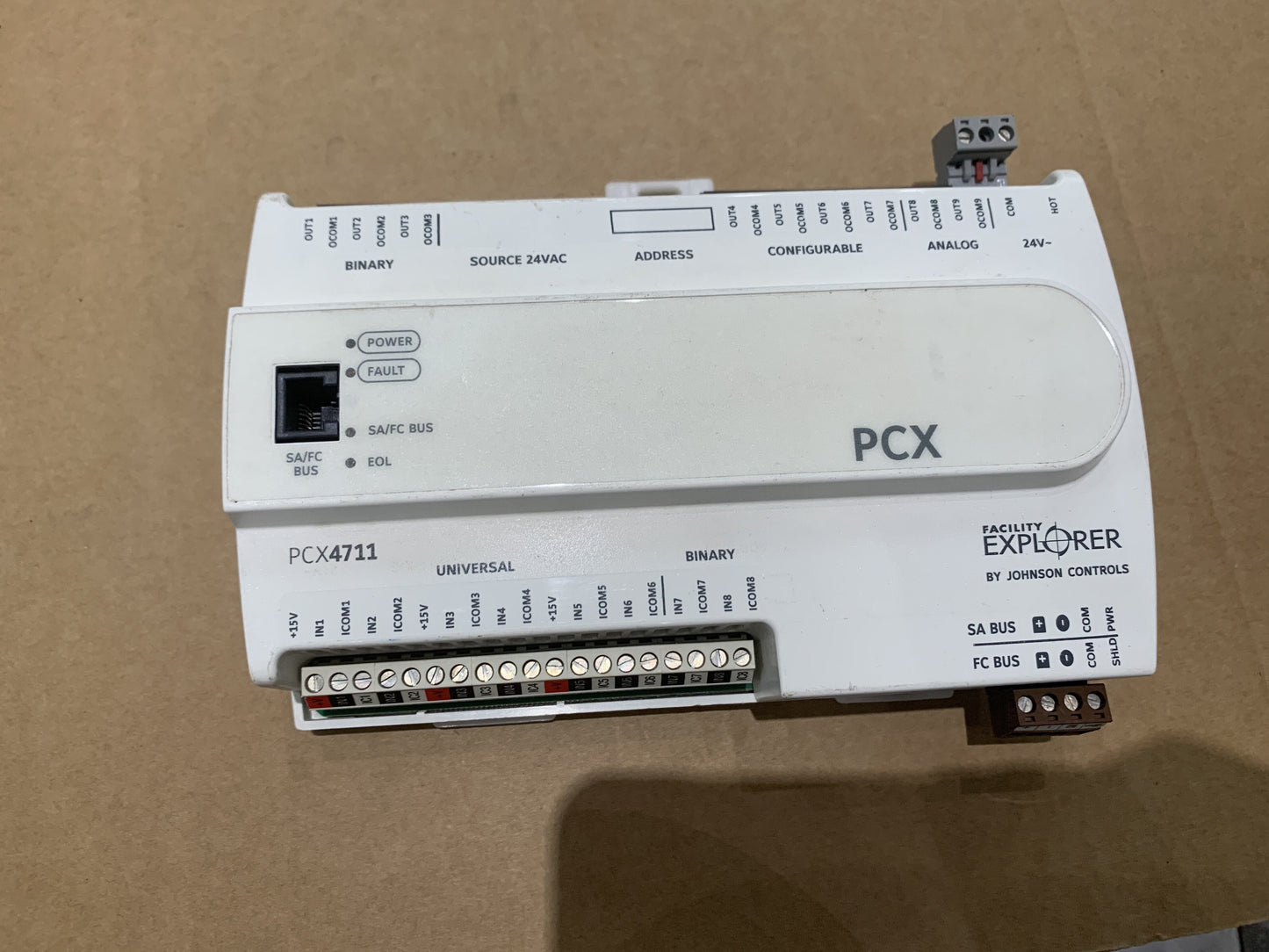 Johnson Controls FX-PCX4711-0 Input Output Module