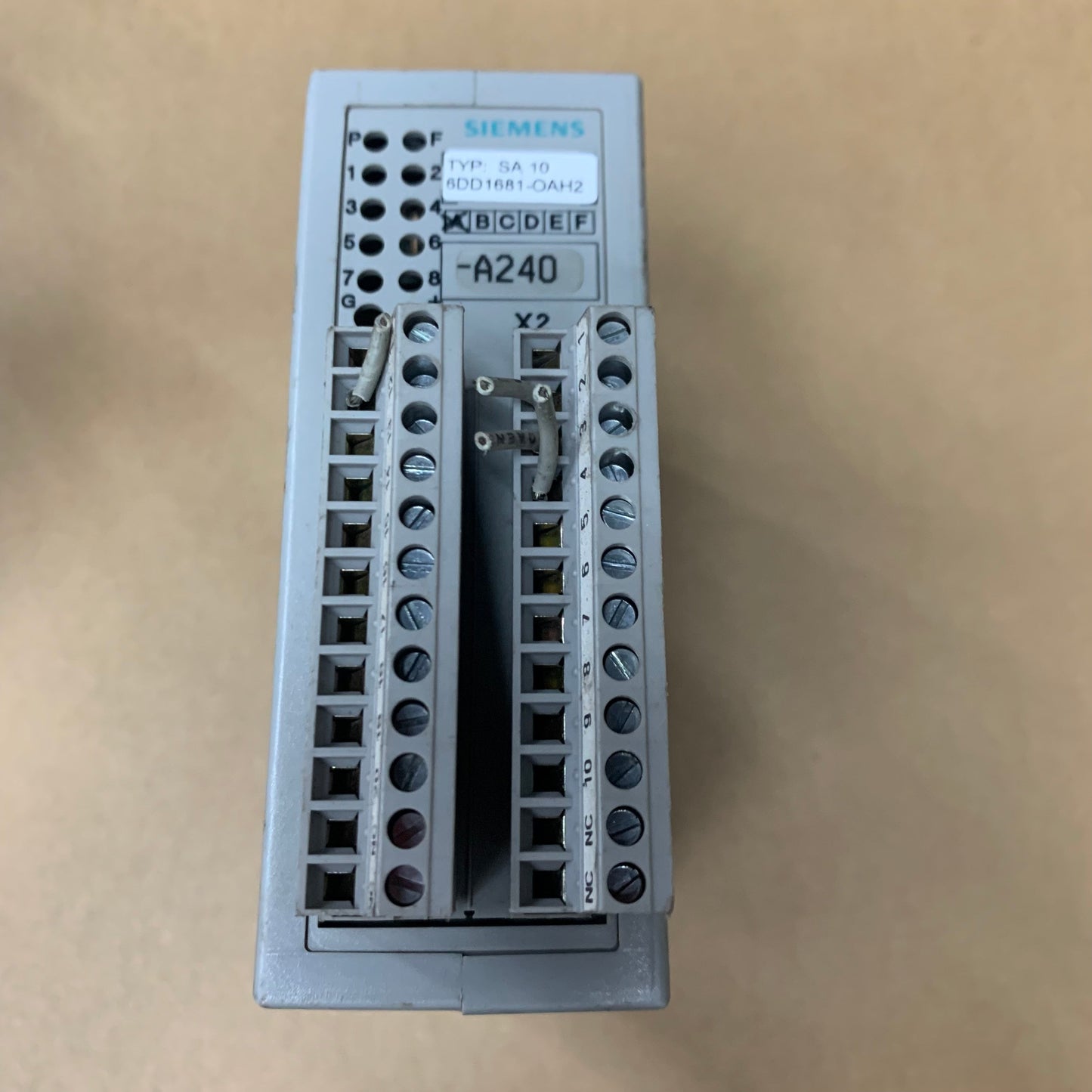 Siemens 6DD1681-0AH2 INTERFACE MODULE