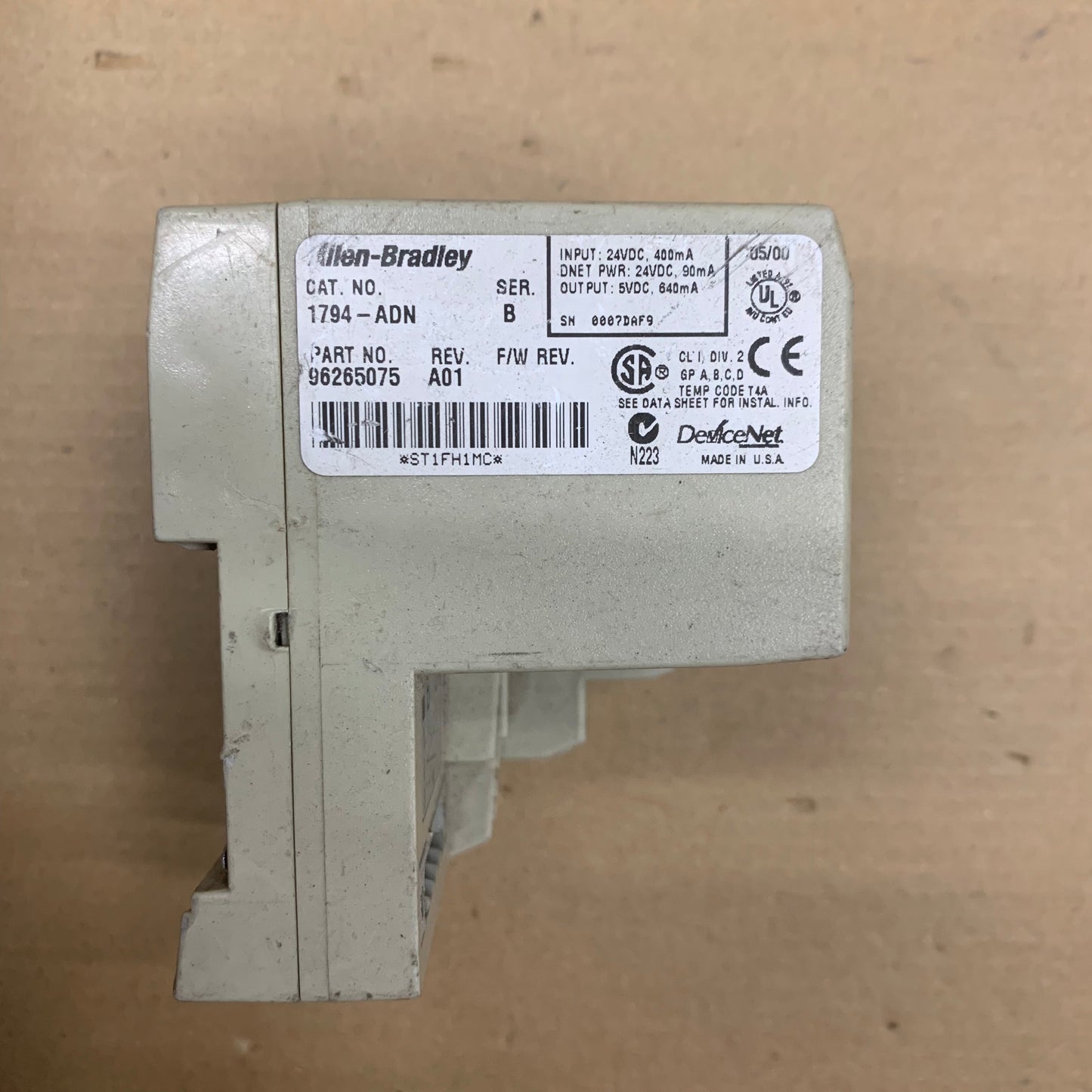 Allen bradley 1794-ADN flex i/o output module