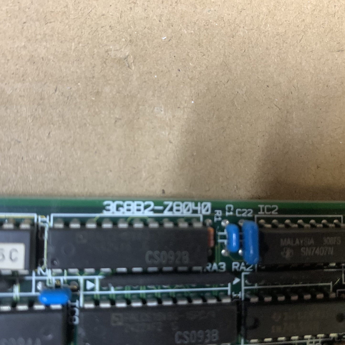 OMRON 3G8B2-Z8040 Board