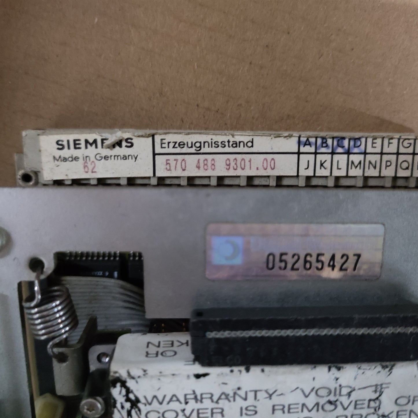 Siemens 5704889301 board