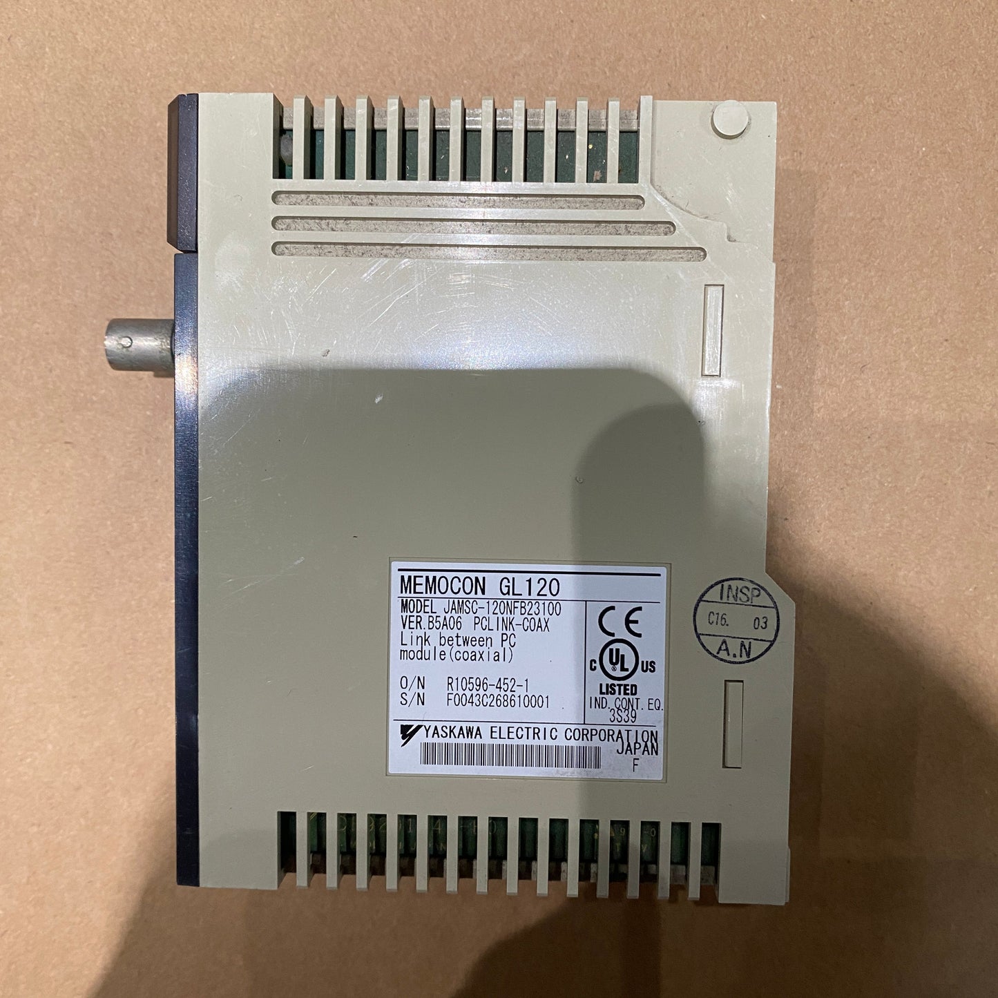 Yaskawa JAMSC-120NFB23100 Memocon GL120 PLC module