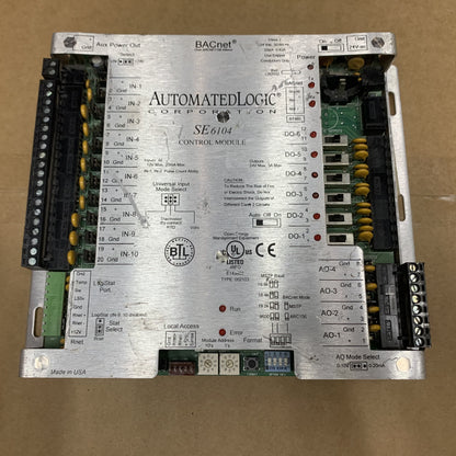 AUTOMATEDLOGIC SE6104 BACnet Control Module