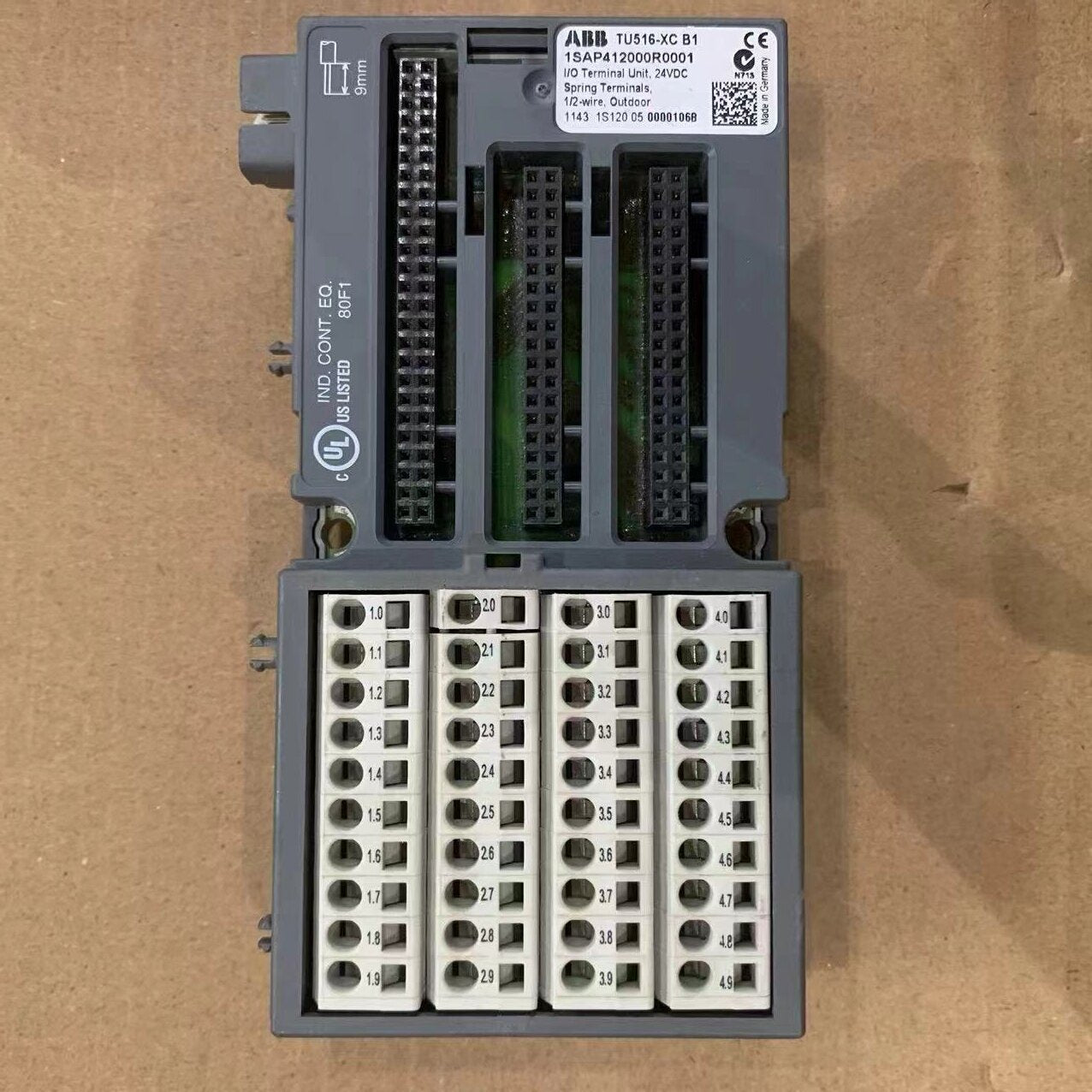 ABB TU516-XCB1 1SAP412000R0001 I/O Terminal Unit