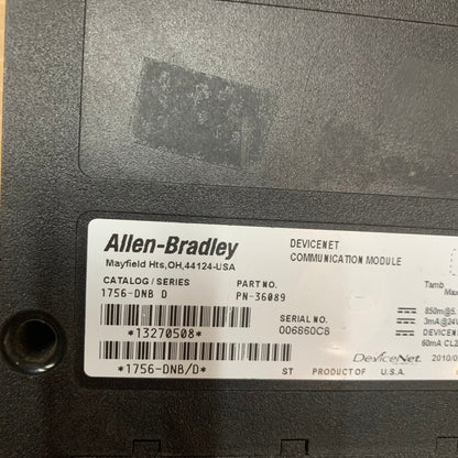 Allen-Bradley 1756-DNB Devicenet Bridge Scanner Module