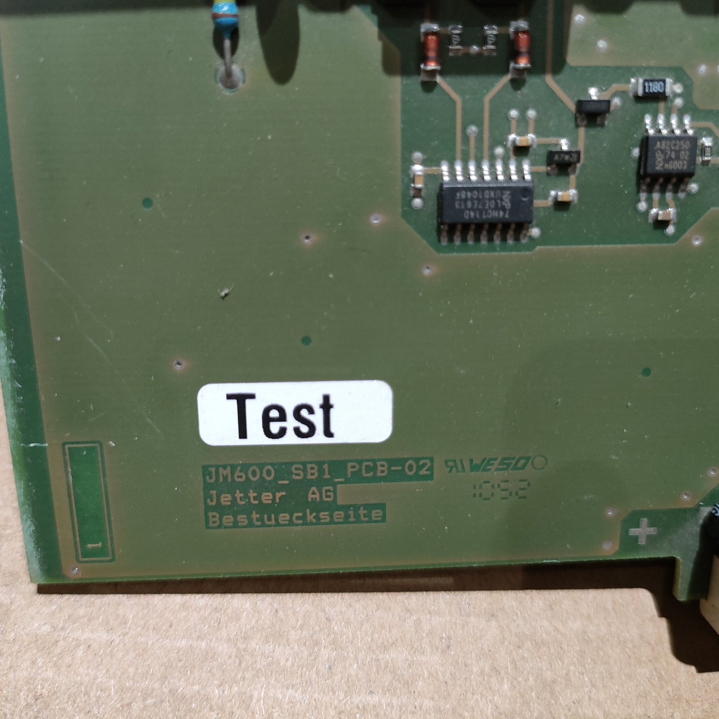 JETTER JM600-SB1-PCB-02 Communication Card