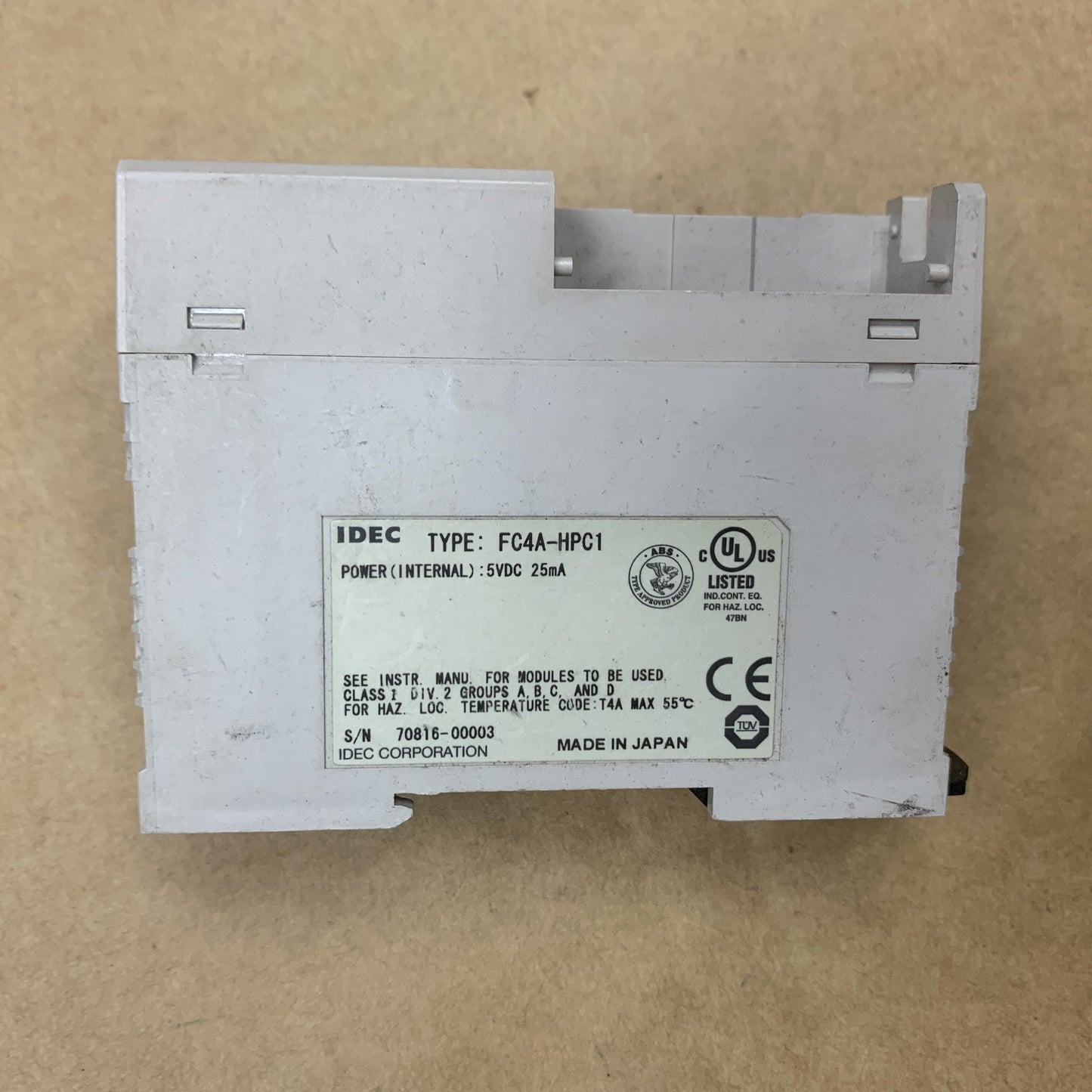 IDEC FC4A-HPC1 Microsmart PLC Module