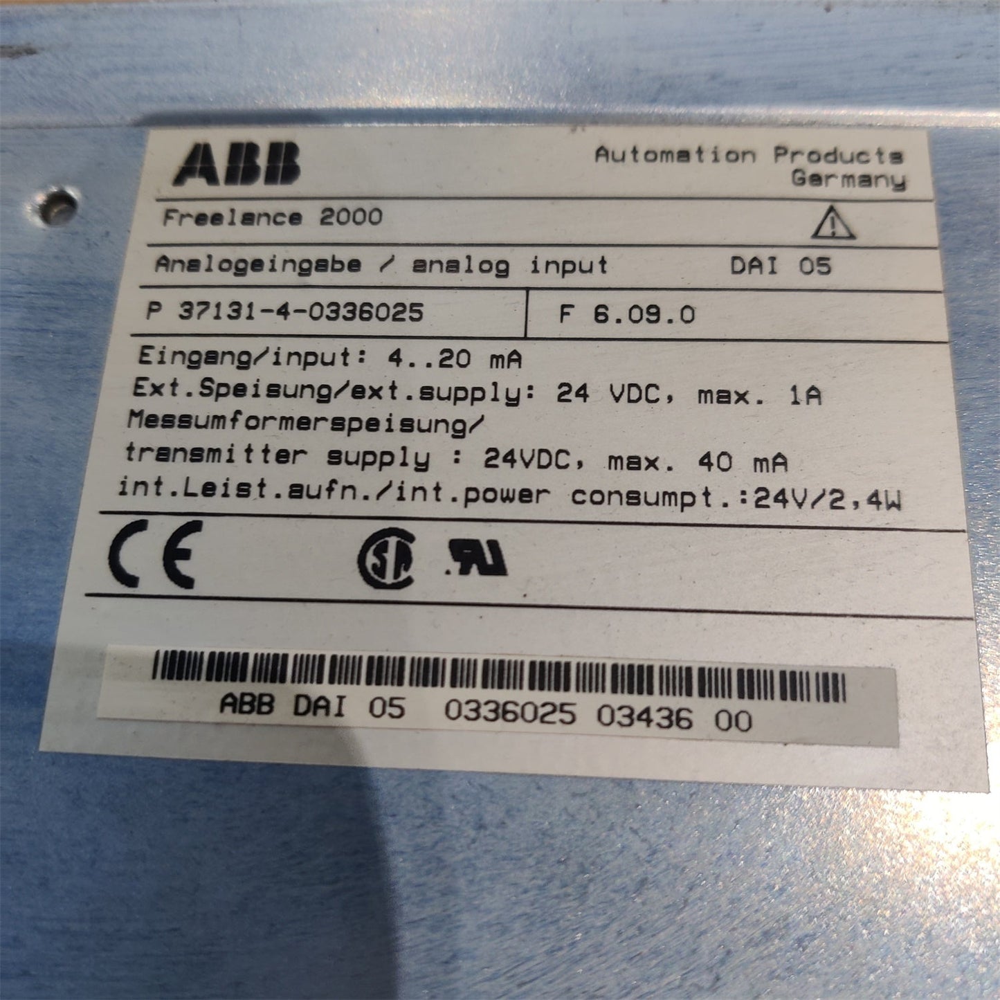 ASEA BROWN BOVERI DAI-05 / DAI05