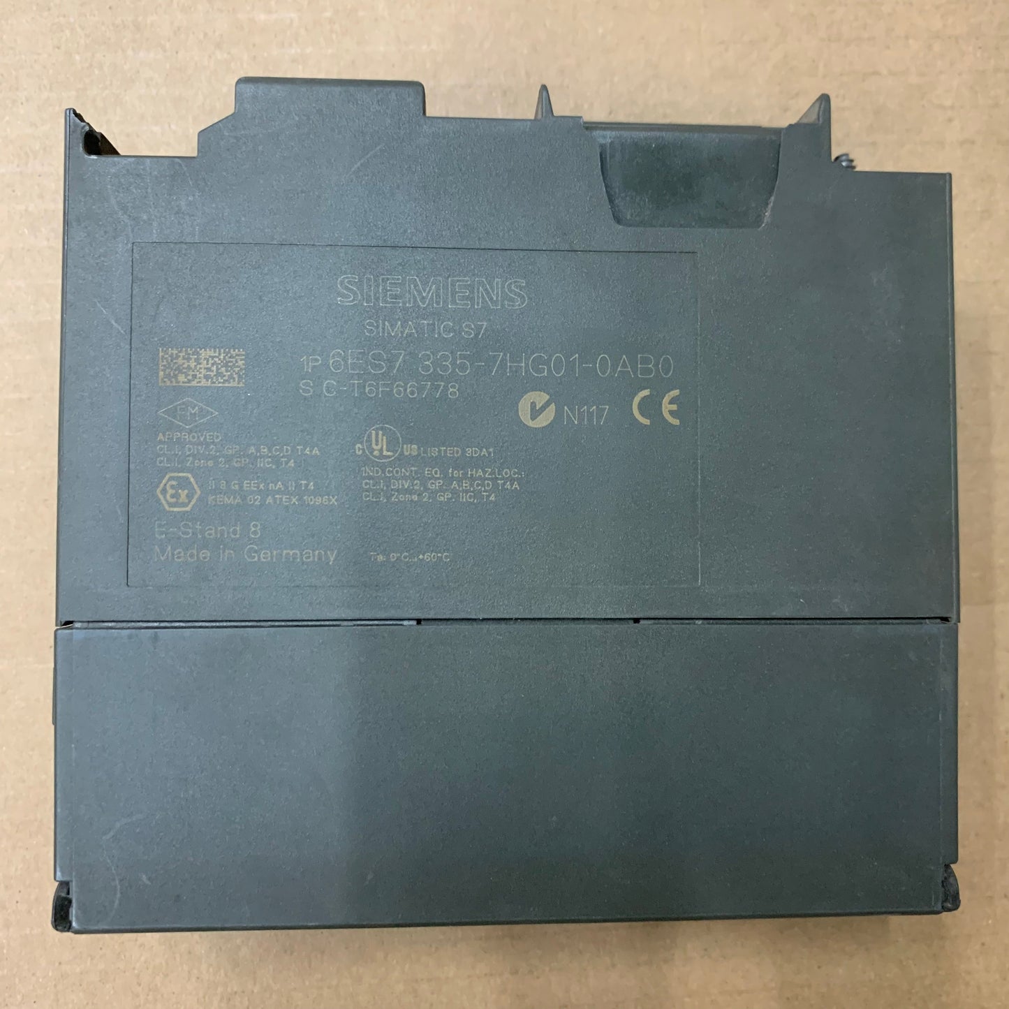 Siemens 6ES7335-7HG01-0AB0 Simatic Analog Card