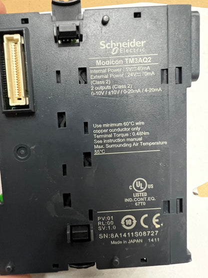 SCHNEIDER TM3AQ2 Analog Output Module