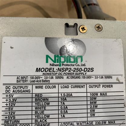 NIPRON NSP2-250-D2S ATX power supply unit