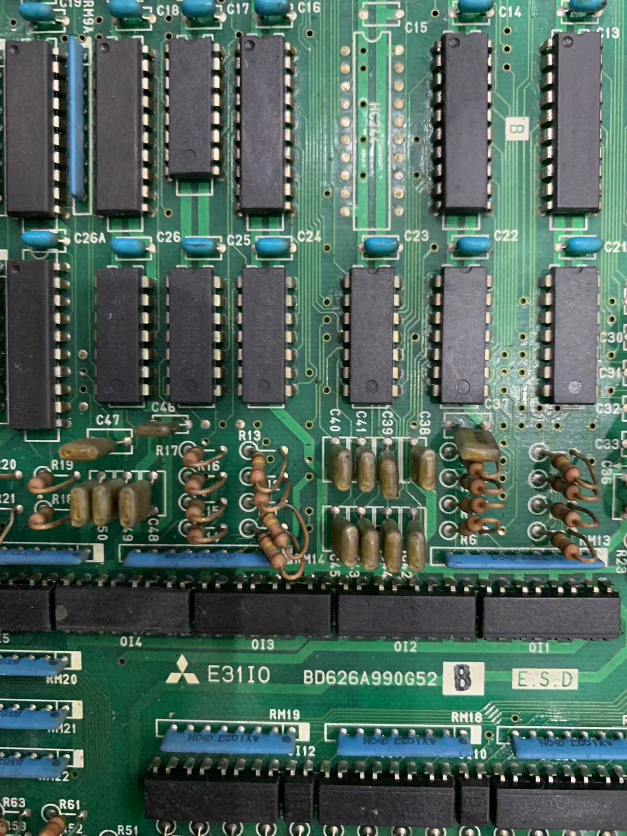 Mitsubishi E31IO BD626A990G52 I/O PCB Card